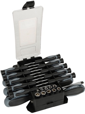 Set de Destornilladores, Vasos y Puntas Basic Ratio 